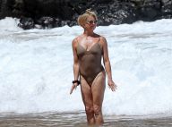 Goldie Hawn : 70 ans et au top en maillot de bain sur la plage