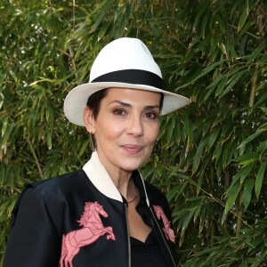 Cristina Cordula - People au village des Internationaux de France de tennis de Roland Garros à Paris. Le 25 mai 2016. © Dominique Jacovides / Bestimage