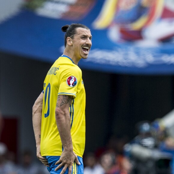 Zlatan Ibrahimovic pendant le match Italie-Suède - UEFA EURO 2016 à Toulouse le 17 juin 2016