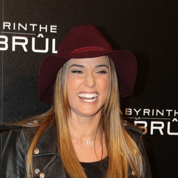 Capucine Anav - Avant-première du film "Le Labyrinthe : La Terre brûlée" au Grand Rex à Paris, le 29 septembre 2015.