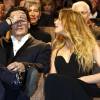 Johnny Depp et sa femme Amber Heard - Première du film Black Mass (Strictly Criminal) lors du 72e festival du film de Venise, le 4 septembre 2015.