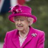 La reine Elisabeth II d'Angleterre - La famille royale d'Angleterre sur l'avenue The Mall à Londres à l'occasion du 90ème anniversaire de la reine 12 June 2016.