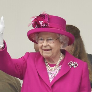 La reine Elisabeth II d'Angleterre - La famille royale d'Angleterre au "Patron's Lunch" à Londres, à l'occasion du 90ème anniversaire de la reine. Le 12 juin 2016