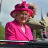 La reine Elisabeth II d'Angleterre, le prince Philip, duc d'Edimbourg - Arrivée de la famille royale d'Angleterre au "Patron's Lunch" à Londres, à l'occasion du 90ème anniversaire de la reine. Le 12 juin 2016
