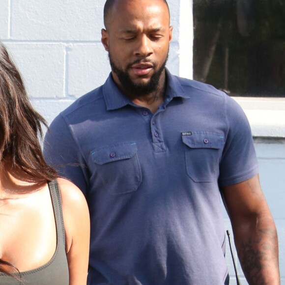 Kim Kardashian à la sortie d'un studio à Van Nuys, le 21 juin 2016.