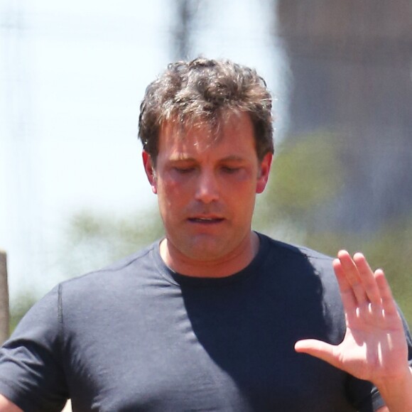 Exclusive - Ben Affleck repére des lieux de tournage, à Los Angeles, le 20 juin 2016.