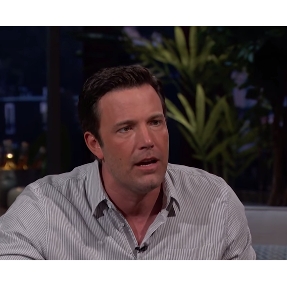 Ben Affleck dans l'émission Any Given Wednesday with Bill Simmons. (capture d'écran)