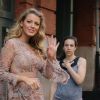 Blake Lively, enceinte, sort de son hôtel pour aller à l'émission "Today" à New York, le 20 juin 2016.