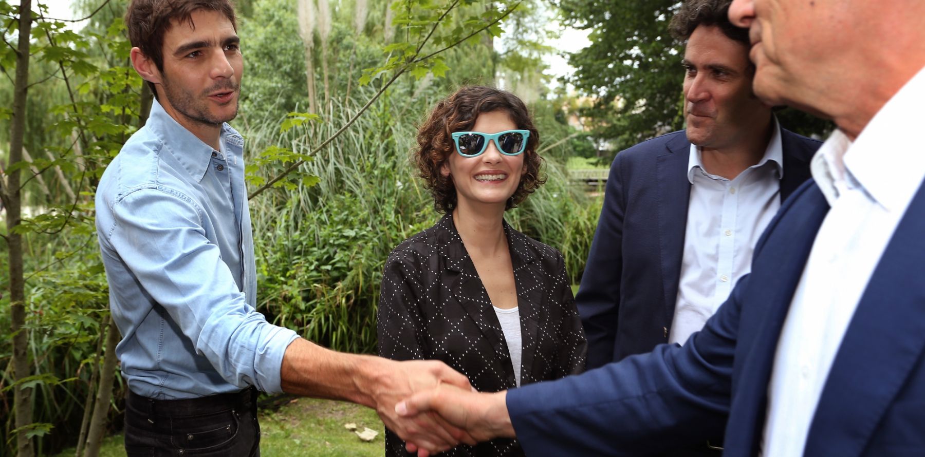 Audrey Tautou officialise avec le beau Yann Le Bourbouac'h devant Alain