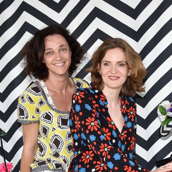 Exclusif - Nathalie Kosciusko-Morizet avec Valérie Sandres fondatrice de Moto Action Sida - 18ème édition du festival de musique Solidays sous le thème du "Summer of Love" organisé par l'association Solidarité Sida à l'hippodrome de Longchamp à Paris le 25 juin 2016.© Lionel Urman / Bestimage