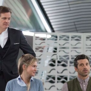 Patrick Dempsey, Colin Firth et Renée Zellweger dans Bridget Jones Baby.