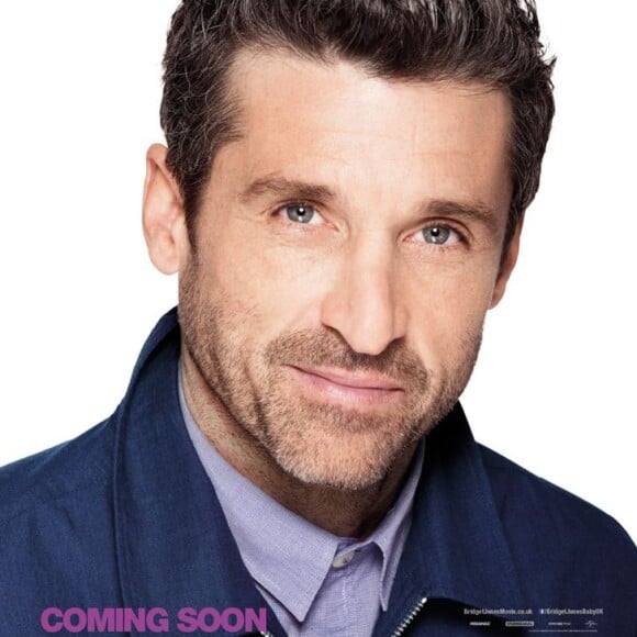 Affiche de Patrick Dempsey dans Bridget Jones Baby.