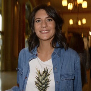 Semi-exclusif - Estelle Denis - People assistent au concert de Patrick Bruel qui chante Barbara au Théâtre du Châtelet à Paris le 6 juin 2016. © Coadic Guirec / Bestimage
