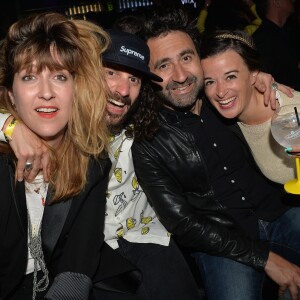 Exclusif - Daphné Bürki, Gunther Love, Mathieu Madénian, guest - Soirée à la Villa Schweppes de Cannes lors du du 69ème Festival International du Film de Cannes le 14 mai 2016. © Veeren/Bestimage
