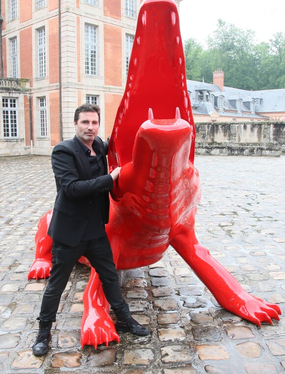 Richard Orlinski - Vernissage de l'exposition de Richard Orlinski à Chamarande le 29 mai 2016. © Marc Ausset-Lacroix / Bestimage