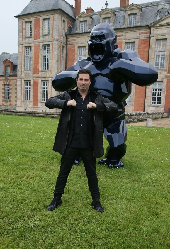 Richard Orlinski - Vernissage de l'exposition de Richard Orlinski à Chamarande le 29 mai 2016. © Marc Ausset-Lacroix / Bestimage