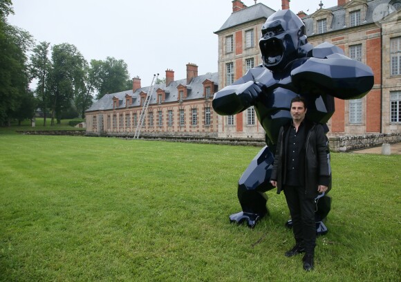 Richard Orlinski - Vernissage de l'exposition de Richard Orlinski à Chamarande le 29 mai 2016. © Marc Ausset-Lacroix / Bestimage