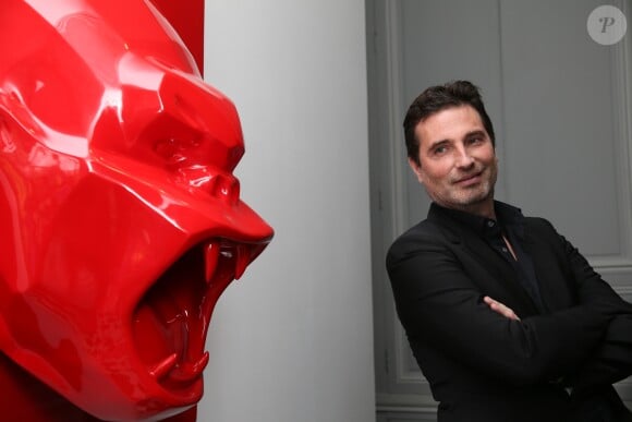 Richard Orlinski - Vernissage de l'exposition de Richard Orlinski à Chamarande le 29 mai 2016. © Marc Ausset-Lacroix / Bestimage