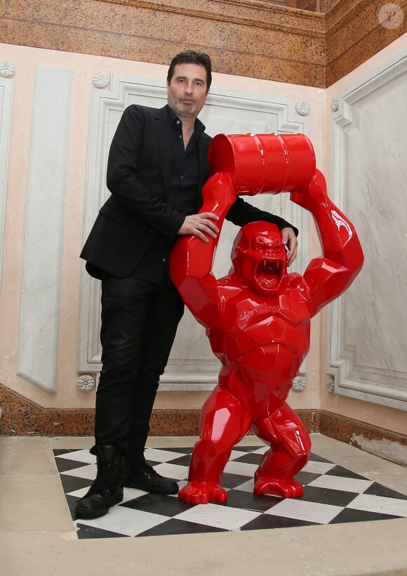 Richard Orlinski - Vernissage de l'exposition de Richard Orlinski à Chamarande le 29 mai 2016. © Marc Ausset-Lacroix / Bestimage
