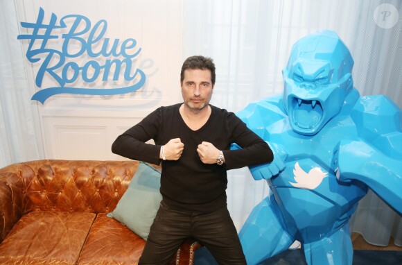 Richard Orlinski - Présentation du "Wild Kong" de Richard Orlinski dans la Blue Room des nouveaux locaux de Twitter France à Paris le 11 mai 2016.
