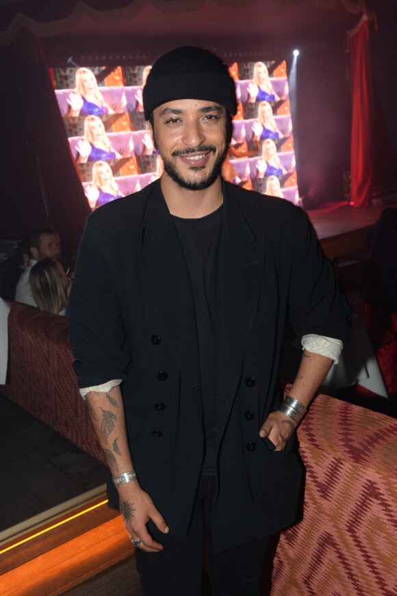 Exclusif - Slimane Mokeddem (gagnant The Voice 5) - Soirée d'anniversaire de Benjamin Patou (39 ans) au restaurant Manko-Paris à Paris, France le 22 juin 2016. © Rachid Bellak/Bestimage