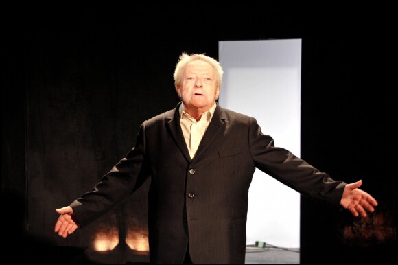 Filage de la pièce A propos de Martin avec Roger Dumas en 2010 à Paris