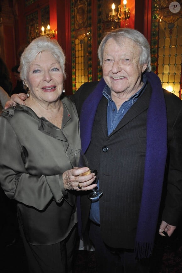 Line Renaud et Roger Dumas - Générale de la pièce Harold et Maude à Paris le 5 mars 2012