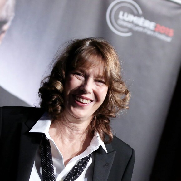 Jane Birkin lors du festival Lumière 2015 (Grand Lyon Film Festival) à Lyon, le 16 Octobre 2015