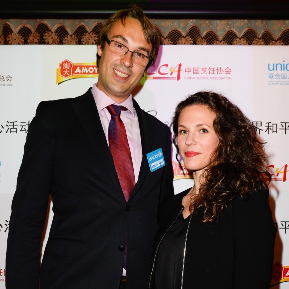 Exclusif - Sébastien Lyon (Directeur général de l'UNICEF France) et Lorie Pester lors du "Gala Exquis", un dîner de gala exceptionnel, au profit de l'UNICEF France, au restaurant Exquis à Paris, France le 4 juillet 2016, organisé par l'Association Internationale de la Gastronomie Chinoise, qui représente plus de 10 000 restaurants asiatiques en France. © Coadic Guirec/Bestimage