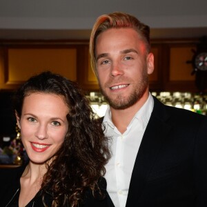 Exclusif - Lorie Pester et Jimmy Jurcenoks lors du "Gala Exquis", un dîner de gala exceptionnel, au profit de l'UNICEF France, au restaurant Exquis à Paris, France le 4 juillet 2016, organisé par l'Association Internationale de la Gastronomie Chinoise, qui représente plus de 10 000 restaurants asiatiques en France. © Coadic Guirec/Bestimage