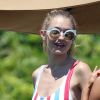 Gigi Hadid à la fête du 4 juillet organisé par Taylor Swift à Westerly, Rhode Island, le 4 juillet 2016.