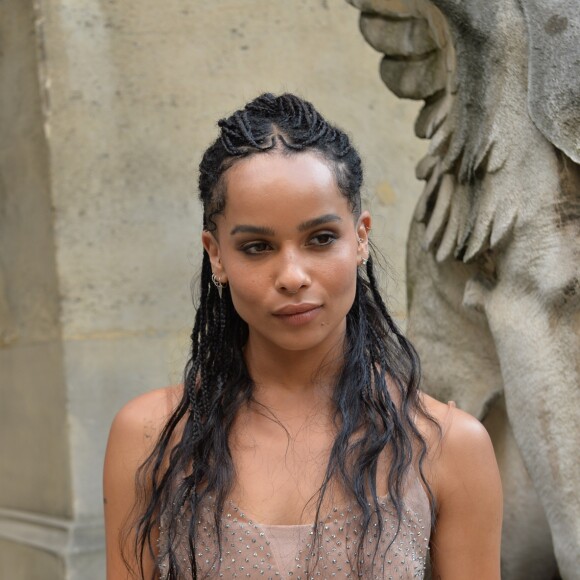 Zoë Kravitz - Défilé Valentino, collection haute couture automne-hiver 2016/2017, à l'hôtel Salomon de Rothschild. Paris, le 6 juillet 2016. © CVS-Veeren/Bestimage