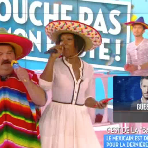 Julien Courbet fait ses adieux à "Touche pas à mon poste" sur D8, le 8 juillet 2016.