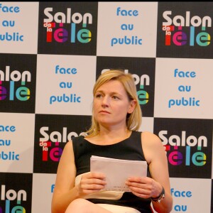 ANNE ELISABETH LEMOINE - PREMIER SALON DE LA TELEVISION A PARIS PORTE DE VERSAILLES DU 14 AU 17 JUIN 2007
