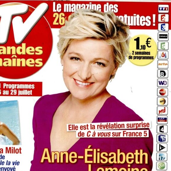 Couverture du TV Grandes Chaînes du 11 juillet 2016