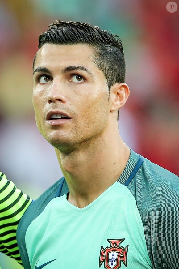 Cristiano Ronaldo - lors du match de demi-finale de l'UEFA Euro 2016 Portugal-pays de Galles au stade des Lumières à Lyon, France, le 6 juillet 2016. © Cyril Moreau/Bestimage