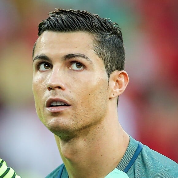 Cristiano Ronaldo - lors du match de demi-finale de l'UEFA Euro 2016 Portugal-pays de Galles au stade des Lumières à Lyon, France, le 6 juillet 2016. © Cyril Moreau/Bestimage