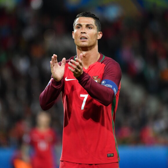 Cristiano Ronaldo lors du match contre l'Islande le 14 juin 2016.