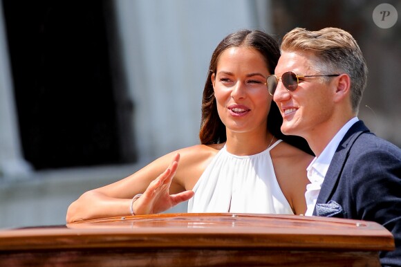 Ana Ivanovic et Bastian Schweinsteiger ont célébré leur mariage à Venise le 12 juillet 2016.