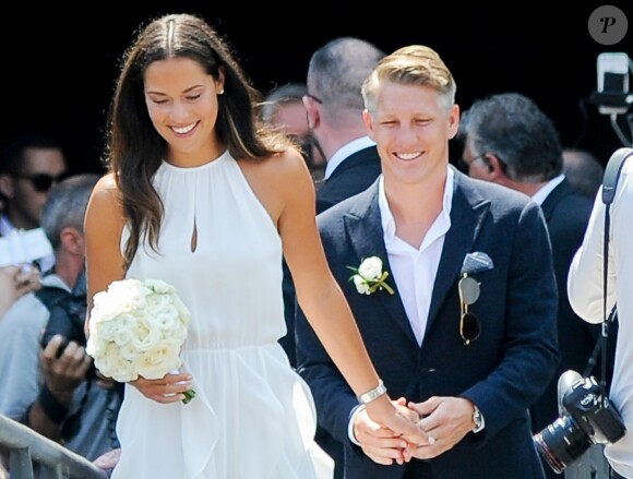 Ana Ivanovic et Bastian Schweinsteiger ont célébré leur mariage à Venise le 12 juillet 2016.