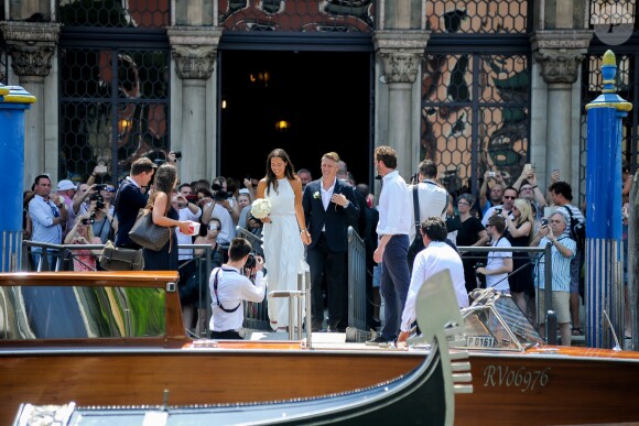 Ana Ivanovic et Bastian Schweinsteiger ont célébré leur mariage à Venise le 12 juillet 2016.
