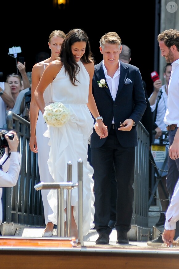 Ana Ivanovic et Bastian Schweinsteiger ont célébré leur mariage à Venise le 12 juillet 2016.