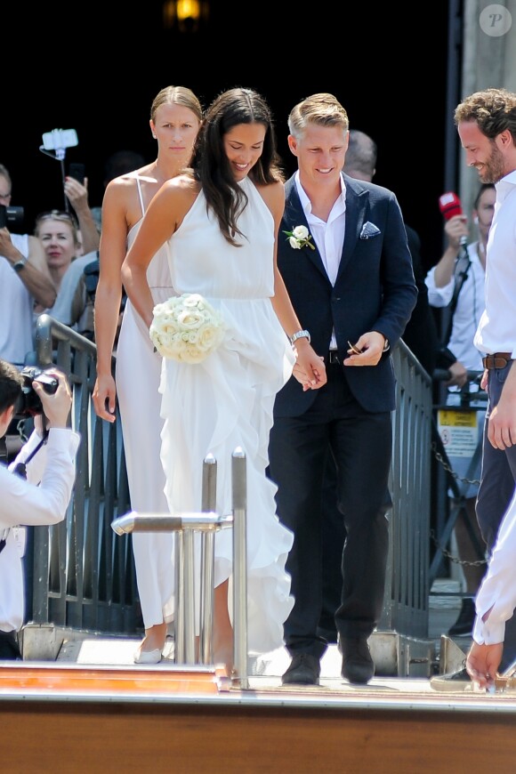 Ana Ivanovic et Bastian Schweinsteiger ont célébré leur mariage à Venise le 12 juillet 2016.