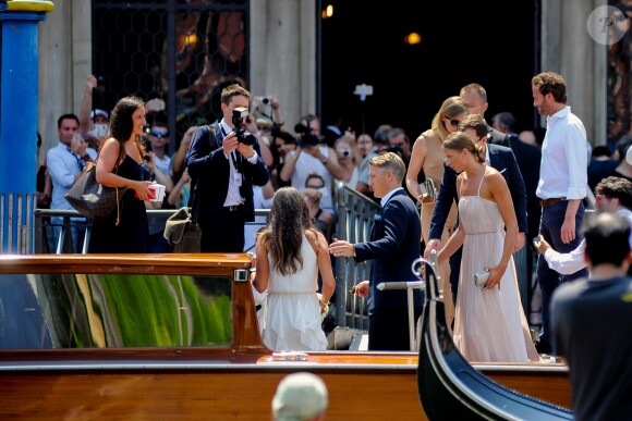 Ana Ivanovic et Bastian Schweinsteiger ont célébré leur mariage à Venise le 12 juillet 2016.