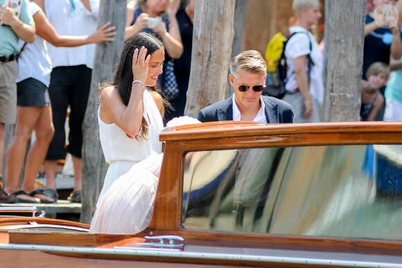 Ana Ivanovic et Bastian Schweinsteiger ont célébré leur mariage à Venise le 12 juillet 2016.