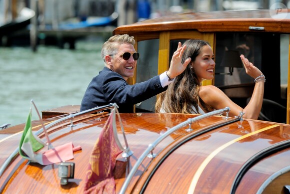 Ana Ivanovic et Bastian Schweinsteiger ont célébré leur mariage à Venise le 12 juillet 2016.