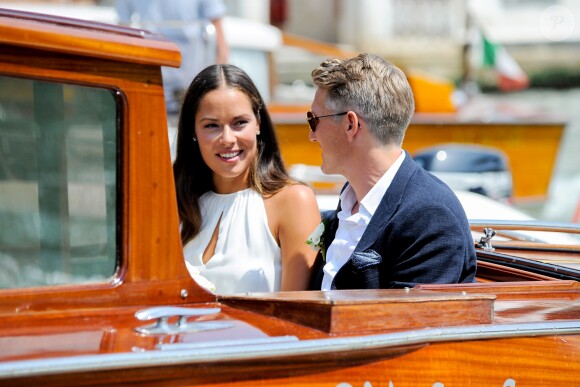 Ana Ivanovic et Bastian Schweinsteiger ont célébré leur mariage à Venise le 12 juillet 2016.
