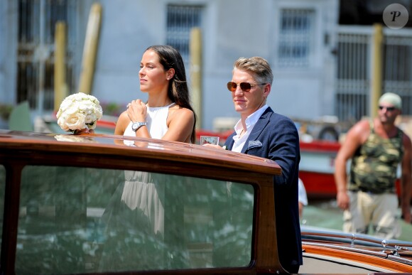 Ana Ivanovic et Bastian Schweinsteiger ont célébré leur mariage à Venise le 12 juillet 2016.