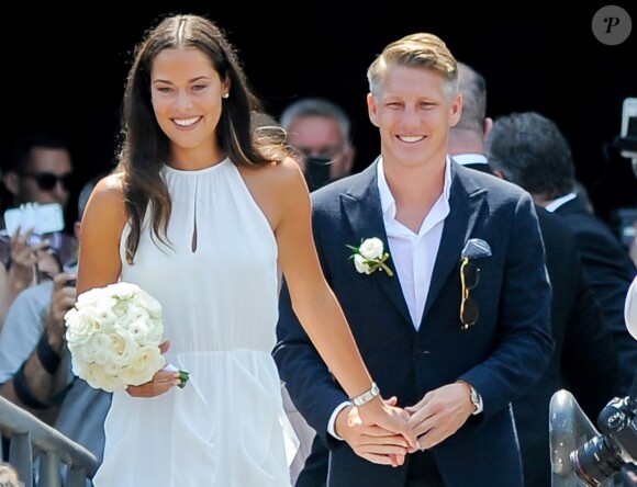 Ana Ivanovic et Bastian Schweinsteiger ont célébré leur mariage à Venise le 12 juillet 2016.