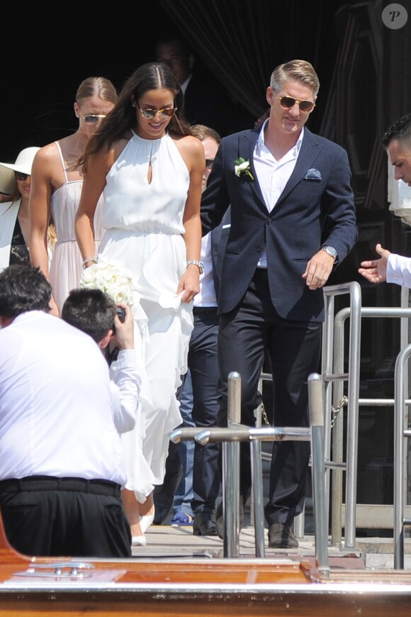 Ana Ivanovic et Bastian Schweinsteiger ont célébré leur mariage à Venise le 12 juillet 2016.
